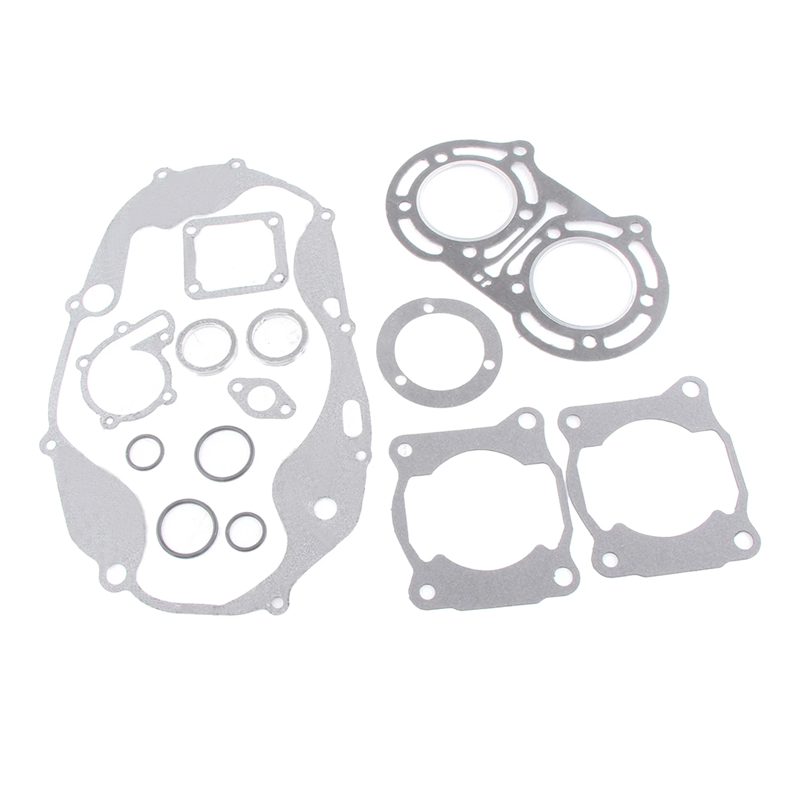 Silver Complete Rebuild Engine Gasket Kit Full Set for Yamaha ATV YFZ350 Banshee 350 1987-2006