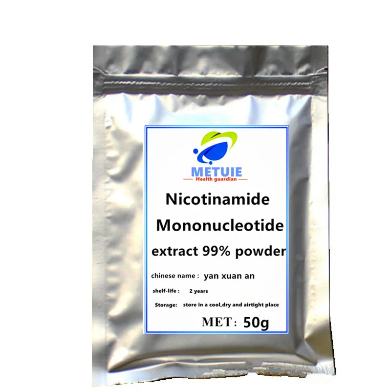 

Hot Sale 99% Pure Serum cosmetics for face Nicotinamide Mononucleotide NMN Powder Vitamin B3 Higher Than Riboside NAD Coenzyme