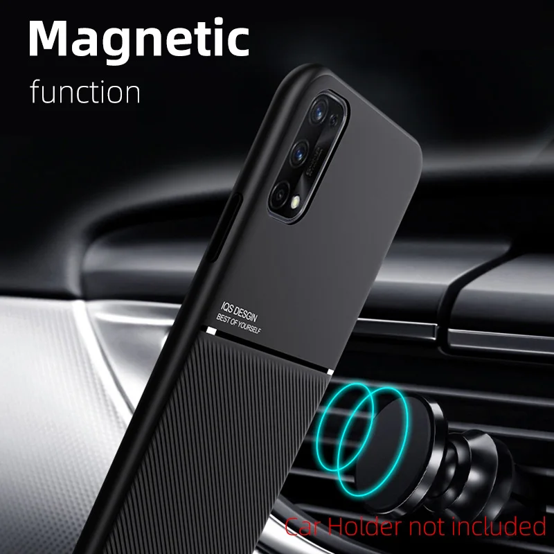 

Realme 8 Pro Case Car Magnetic Cover Find X3 Pro For Oppo Realme 8 GT Q3 7 6 5 Pro C11 C12 C25 C17 7I X50 Pro X Lite V5 Bumper