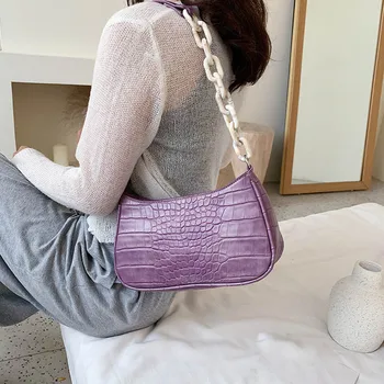 

Women Leather Handbags 2020 New Style Shoulder Bags Luxury Baguette Bag Purses Fashion Mini Clutch Female Casual Totes Travel