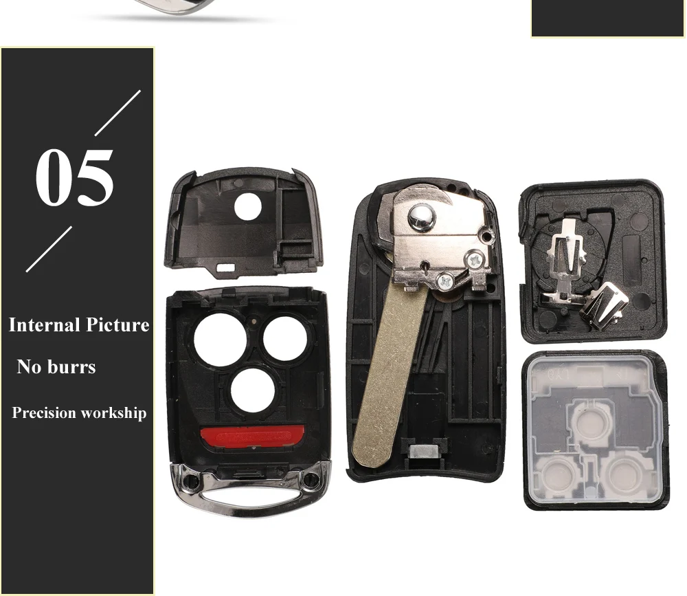 Keyforkess 2/3/4 Bottoni Auto di Vibrazione A Distanza Chiave Borsette Fob Fit per Honda Acura Civic Accord Jazz CRV HRV chiave di Custodia di Ricambio 16 Keyforkess 2/3/4 Bottoni Auto di Vibrazione A Distanza Chiave Borsette Fob Fit per Honda Acura Civic Accord Jazz CRV HRV chiave di Custodia di Ricambio - H10d519102e2b4c368d04bf8df025f8c3i