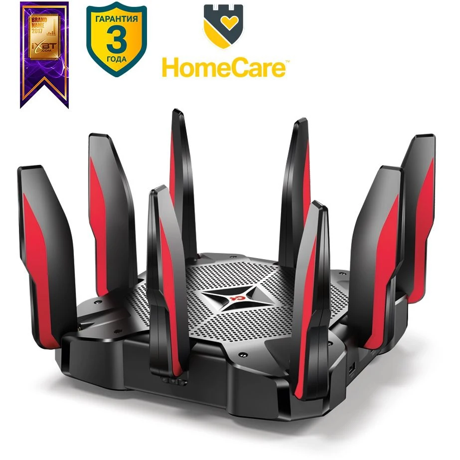 Роутер беспроводной TP-Link Archer C5400X AC5400 10/100/1000BASE-TX черный