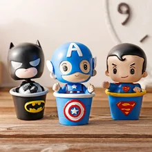 Капитан герой качающаяся голова кукла весеннее украшение креативный подарок автомобиль качающаяся голова кукла украшение автомобиля интерьерное украшение