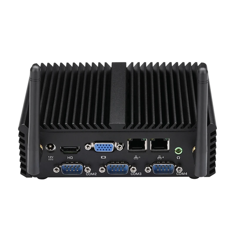 Мини-ПК Windows 10 4G DDR3L 4K HTPC Настольный компьютер для Intel J1900 четырехъядерный безвентиляторный HDMI VGA WiFi