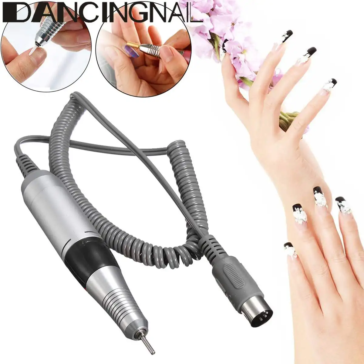 Profissional com Caneta para Manicure Lixa de Unha e Ferramentas para Cuidados com as Unhas Kit com Caneta para Manicure e Pedicure Kit