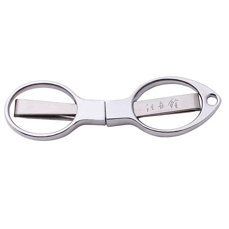 

Authentic Guaranteed Wang Quan Stainless Steel 8-Shaped Folding Small Nail-scissor