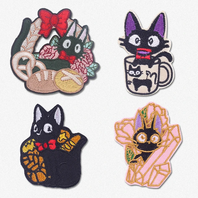 Cute Cat Clothing Embroidery Patches Animals Fabric Clothes Stickers DIY