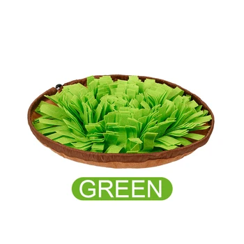

Pet Felt Cloth Leak Costing Energy Slowing Feeding Intelligence Mat Food Anti Choking Bowl Mat Dogs Cats Snuffle Bowl Mat