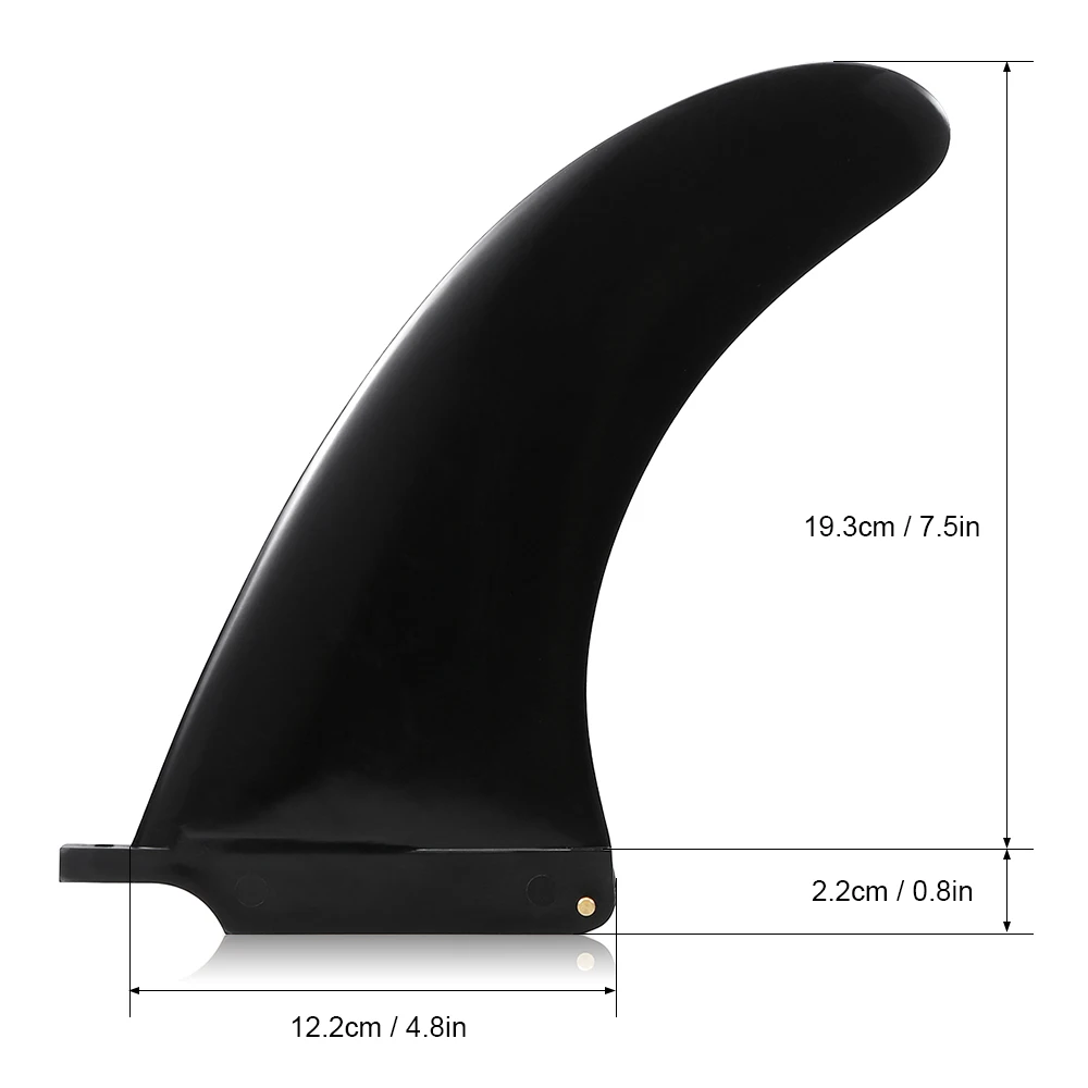 7.5(Nylon) 6,5 ''/7,5''/8 ''/9''/10 ''дюймовый SUP один плавник центральное ребро нейлон Лонгборд доска для серфинга Paddleboard SUP плавник аксессуары для серфинга - Цвет: 7.5(Nylon)