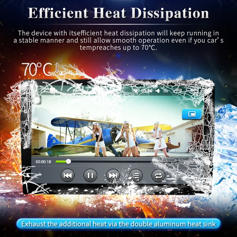 

9 Inch 1+16G Android 8.0 Car DVD GPS Navigation Car Multi-Function Player for Ford Fiesta