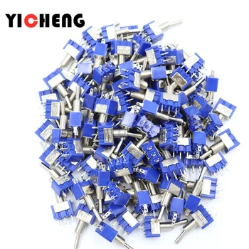 

5Pcs mts102 mts103 mts202 mts203 SPDT DPDT toggle switch Single Pole Double Throw 6A/125V
