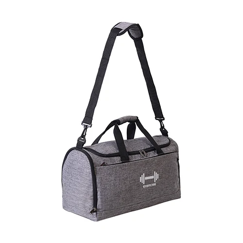 Мужская и Женская дорожная сумка через плечо, портативный Большой Вместительный косметический Чехол, тканевая спортивная обувь, водонепроницаемая сумка, сумка для отдыха на выходных - Цвет: Gray