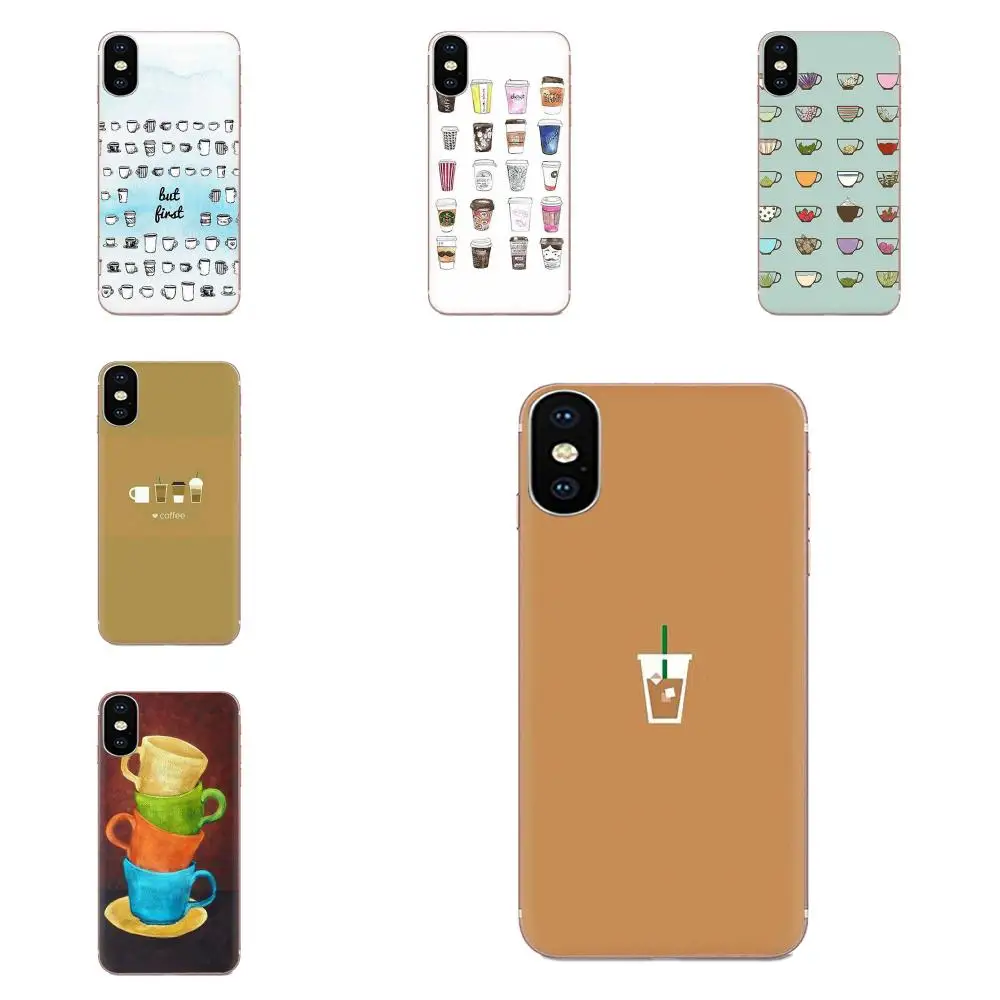 

For Xiaomi Redmi Note 2 3 3S 4 4A 4X 5 5A 6 6A Pro Plus TPU Design Ok But First Coffee Book