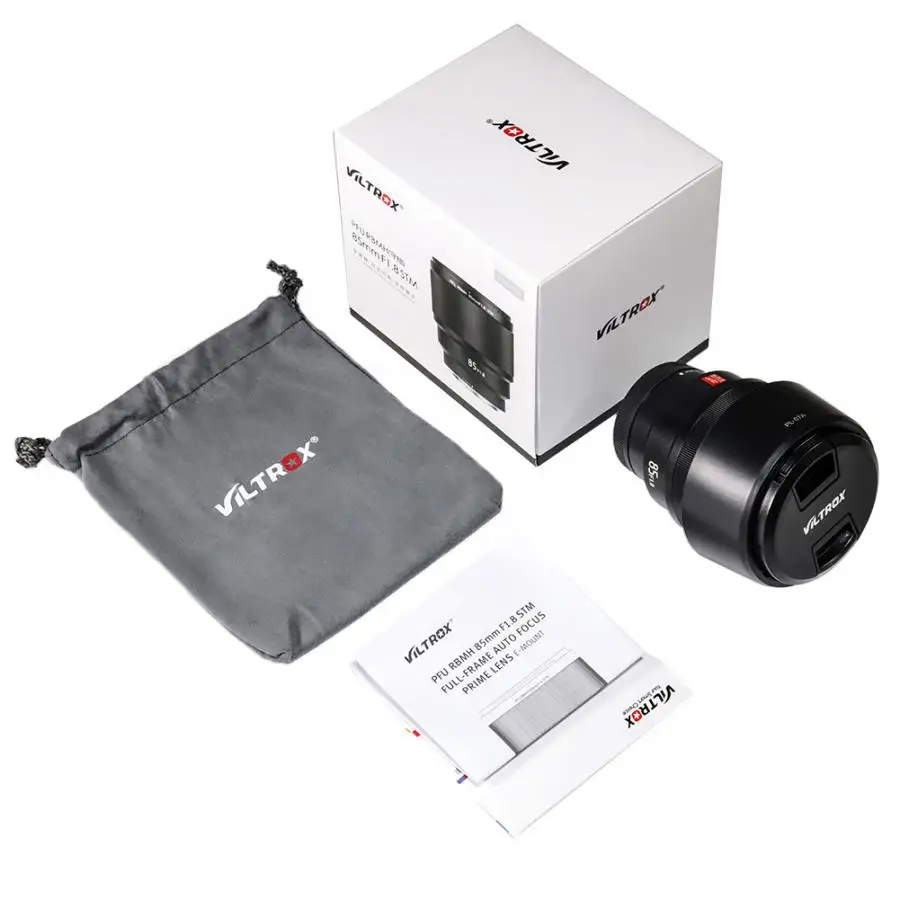 Viltrox 85 мм F1.8 STM E-mount Автофокус Объектив EF полная Рамка для камер sony поддержка Fuselage Anti-shake с блендой