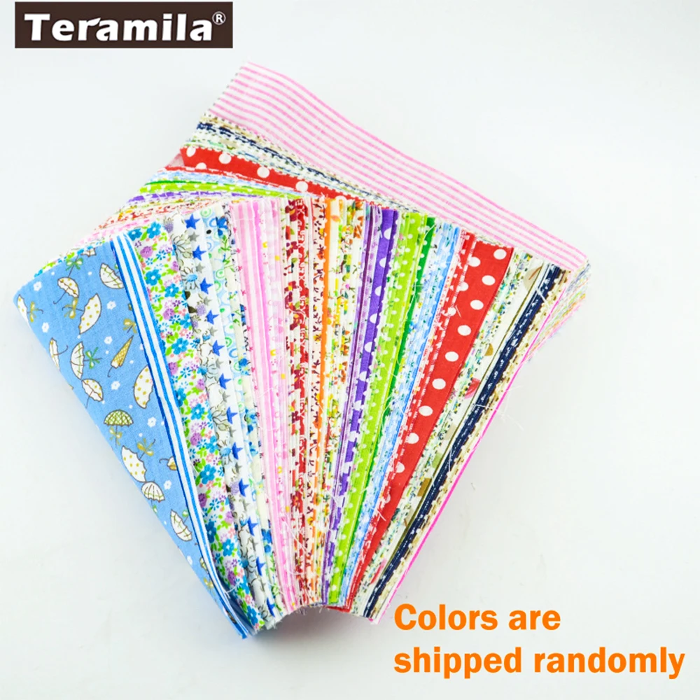 Teramila Cotton Fabric Charm Packs 50 Pieces 10cmx12cm Stash Patchwork Quilting Tilda No Repeat Design Tissue Fat Quarter cotton craft fabric cotton fabric craft fabric fabric material