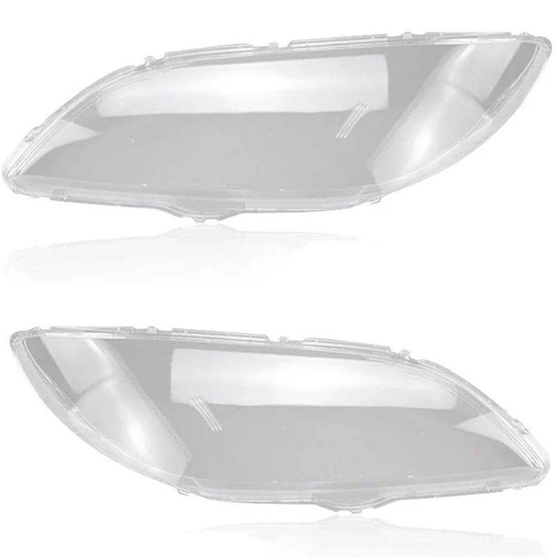 2pcs Car Front Head Light Lamp Cover For Mazda 3 20062012 Waterproof