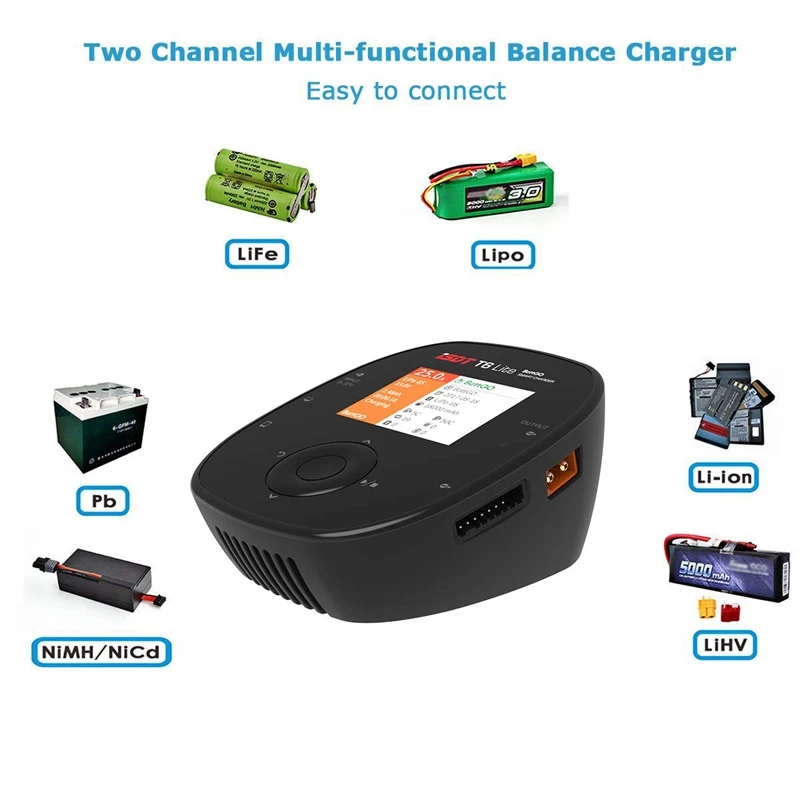  ISDT T6 Lite 600W 25A Smart Battery Balance Charger For 1-6S Lipo Battery - 4000088127232