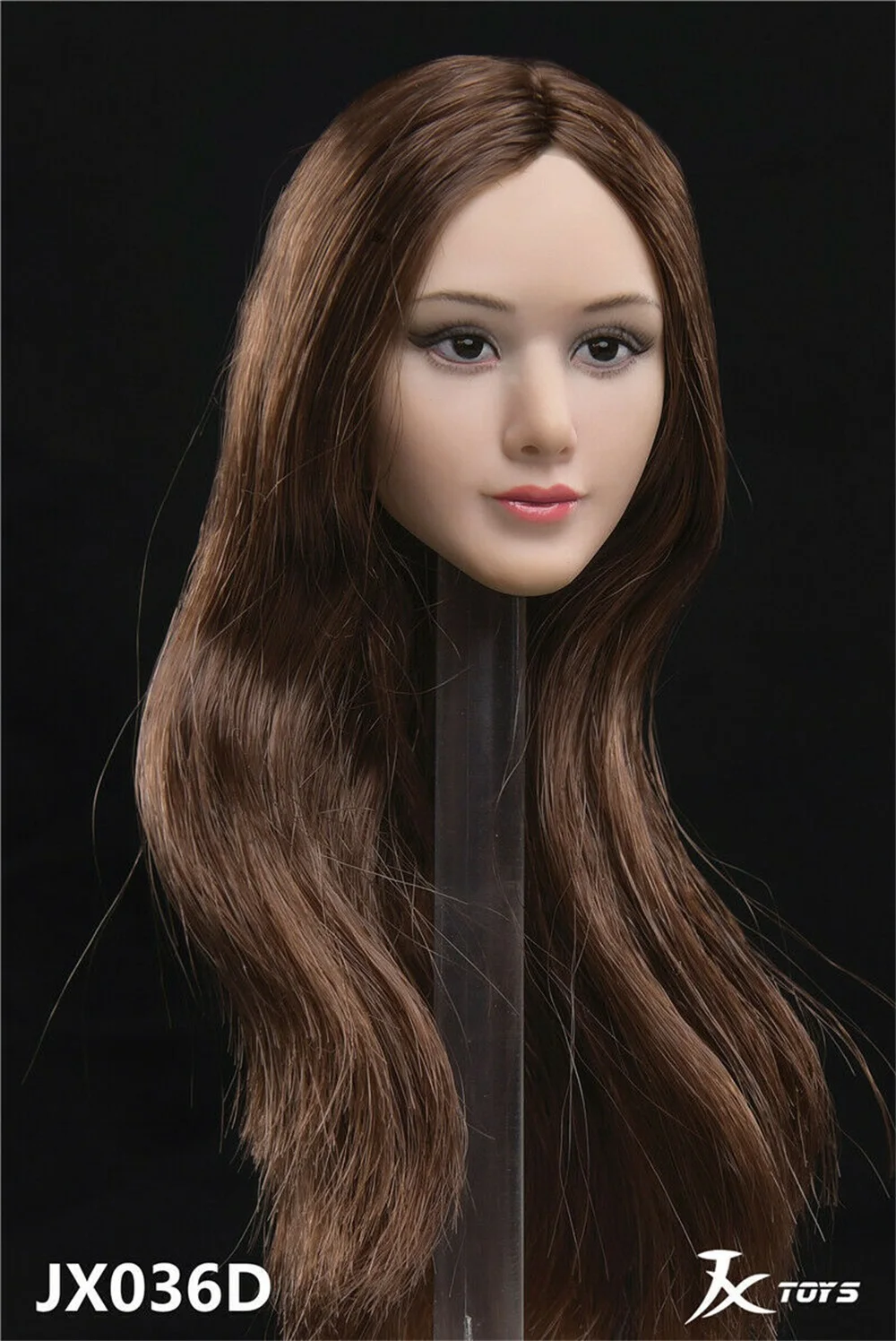 JXTOYS-036 1/6 азиатская красавица Девушка загар кожа голова лепить F12'' женская фигура кукла игрушка