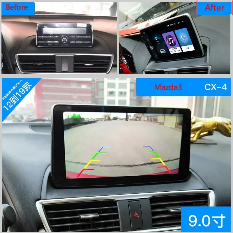 

Android Car GPS Navigation radio player For Mazda 3 Mazda CX-4 2012-2019 car Multimedia Radio Audio Player Headunit carplay
