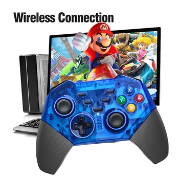 

EasySMX 8579 Wireless Bluetooth Joystick Gamepad Controller For Switch Pro NS-Switch Game Controller For Nintendo Switch Console