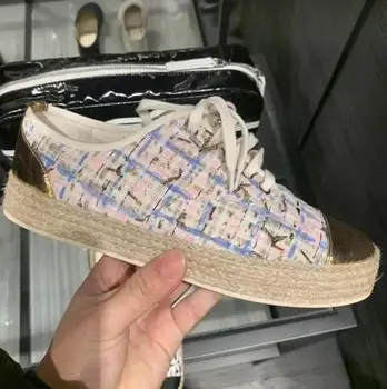 

2019 casual women creepers platform shoes alpercatas mulheres glitter shoes women high quality size 35-40