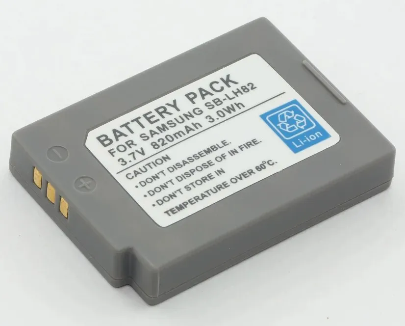 Аккумулятор SB-LH82 для фотоаппарата Samsung VP-MS10 VP-MS11 VP-MS12 VP-MS15 | Мобильные телефоны и