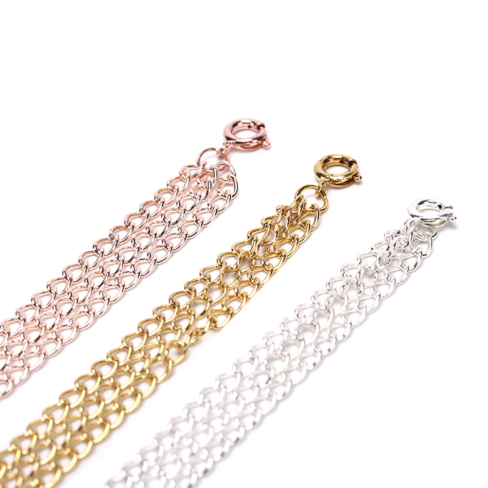 Модная хип-хоп Плетеный Головные уборы золото бижутерия-цепочка для волос Стиль Рокерская курточка с длинными волосами цепочки, аксессуары для Для женщин и девочек