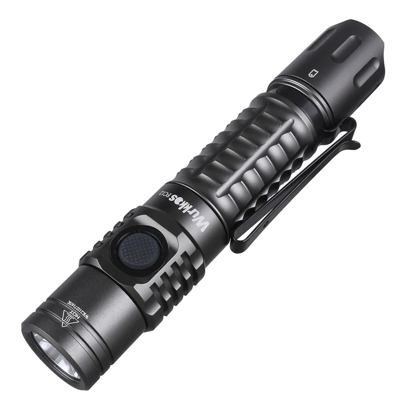 quality flashlights Wurkkos FC12 Rechargeable Torches Tactical Flashlights LED 18650 SFT40 2000lm ATR Power Indicator USB-C IPX8 EDC Camp Lighting custom flashlights Flashlights