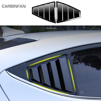 

Black ABS Rear Window Lateral triangular Blinds Blouvers Handle triangle Bowl Cover For Hyundai Elantra Avante 2016 2017 2018