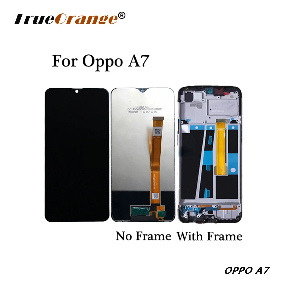 Черный 6 2 дюймовый новый ЖК дисплей для Oppo A7 AX7 сенсорный экран дигитайзер в сборе