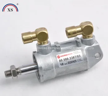 

00.580.3387 PNEUMATIC CYLINDER D25 H25 QUALITY PRINTING MACHINE PARTS XL105 CX102 CD102 SM102 CD74