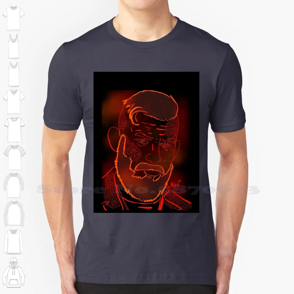 Jacob Seed Cool Design Trendy T-Shirt Tee Far Cry 5 Far Cry Jacob Seed Neon Estetica My Art Original Art Blacklight