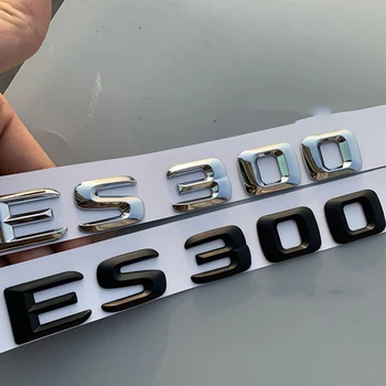 

18cm* 2.4cm ABS Electroplating ES300 IS250 Car Rear Trunk Body Decoration Modification Label Is Suitable for Lexus, for Toyota