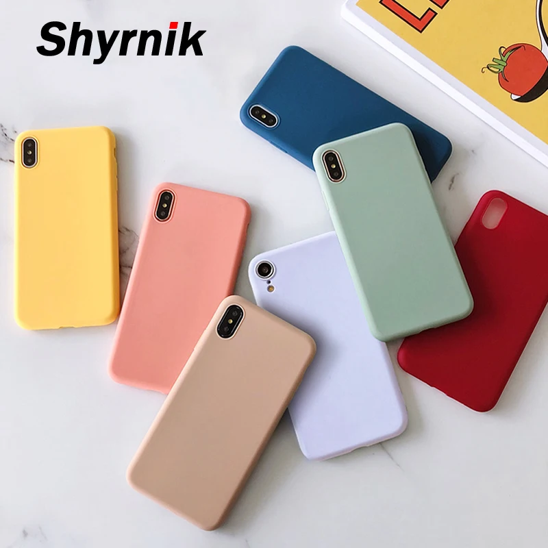 Чехол карамельного цвета для Huawei Y5 2019 Y7 Mate 30 20 9 10 задняя крышка iphone 11 Pro Max Capa Мягкий