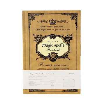 

Business Gift Journal Accessories Notebooks For Students Retro Magic Hardcover Weekly Planner Memo European School Stationery