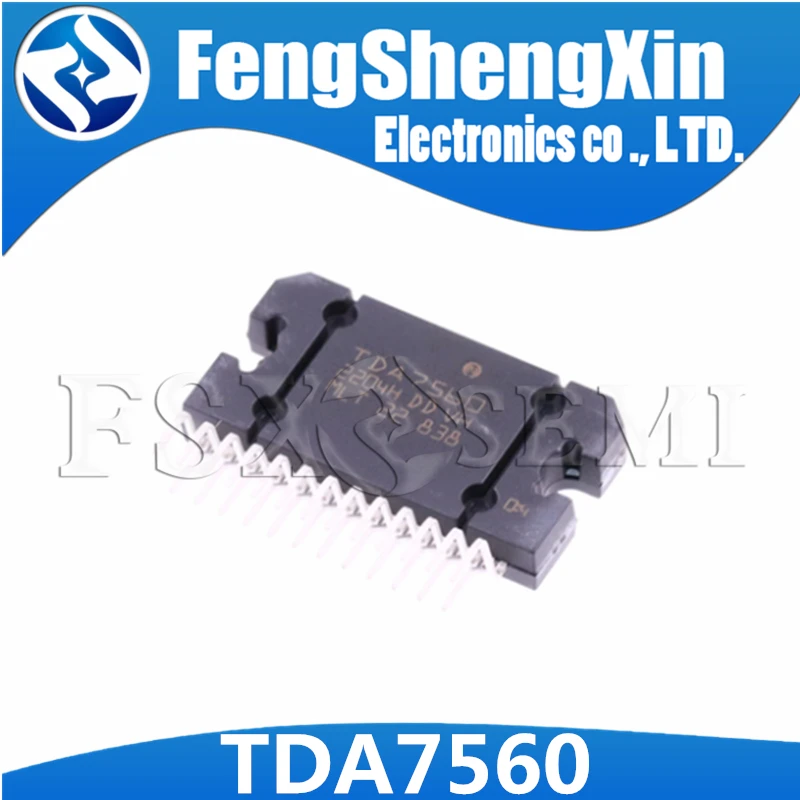 TDA7560 ZIP-25 TDA7560A QUAD BRIDGE CAR RADIO AMPLIFIER PLUS HSD IC afbeelding