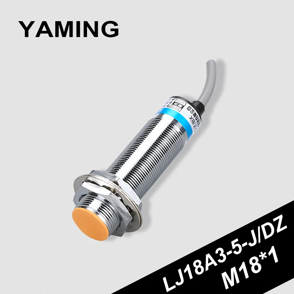 Датчик металла LJ18A3-5-J/DZ коммуникатио индукционный приximity Переключатель 220 В AC два провода NC обнаружения