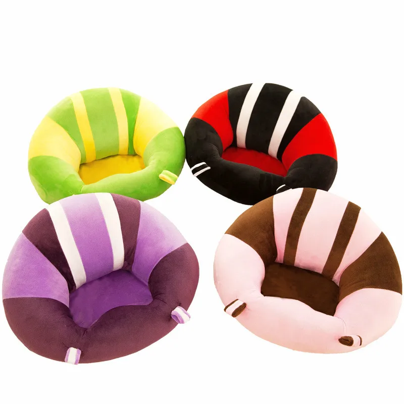 Baby Sofa Seat Soft Cotton Car Pillow Cushion Plush Toys Baby Support 