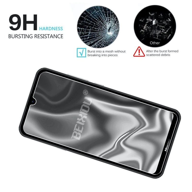 2 шт Полное закаленное стекло для HISENSE H30 LITE защита экрана 2.5D 9h закаленное стекло для HISENSE H30 LITE защитная пленка