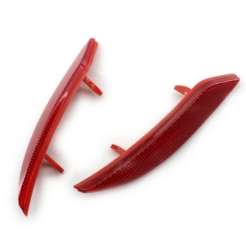 

1 Pair Rear Bumper Tail Light Reflector Light Brake Light Fog Light for Ford Fiesta MK7 2009-2014