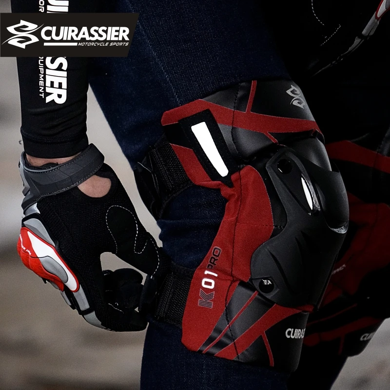 Cuirassier K01 Protective Motorbike Kneepad Motocross Motorcycle Knee Pads MX Protector Racing Guards Off-road Elbow Protection