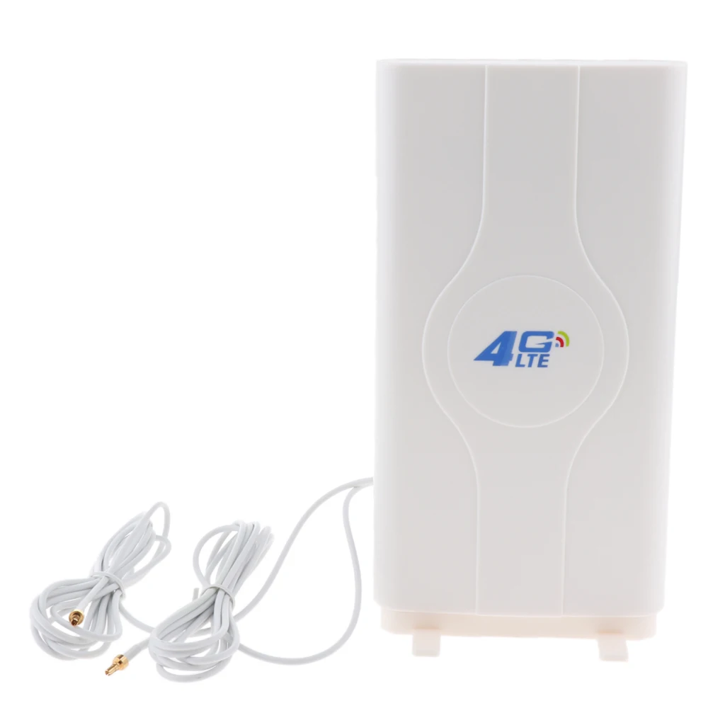 TS9 Разъем Крытый пылающий Быстрый 4G 88dBi LTE MIMO антенна 700 МГц-2600 МГц и 2 м кабель