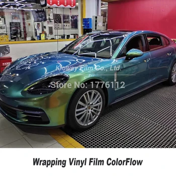 

Newest Wrapping Vinyl Film ColorFlow (glossy Fresh Spring) car vinyl wrap High-end Vehicle wrapping paper