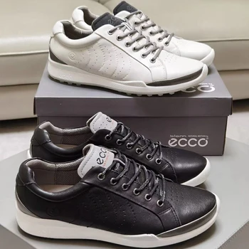 

2020 Professional Golf Shoes Men Anti Slip Leather Golf Sneakers Outdoor High Quality Golfing Footwear Male Walking Shoes