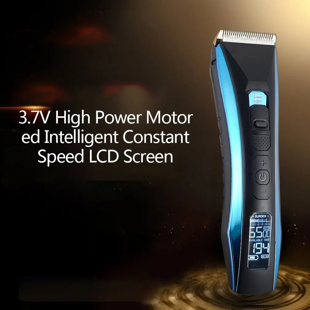 ЖК-дисплей для детей и взрослых профессиональная машинка для стрижки волос Машинка для стрижки волос Бритва для удаления волос триммер