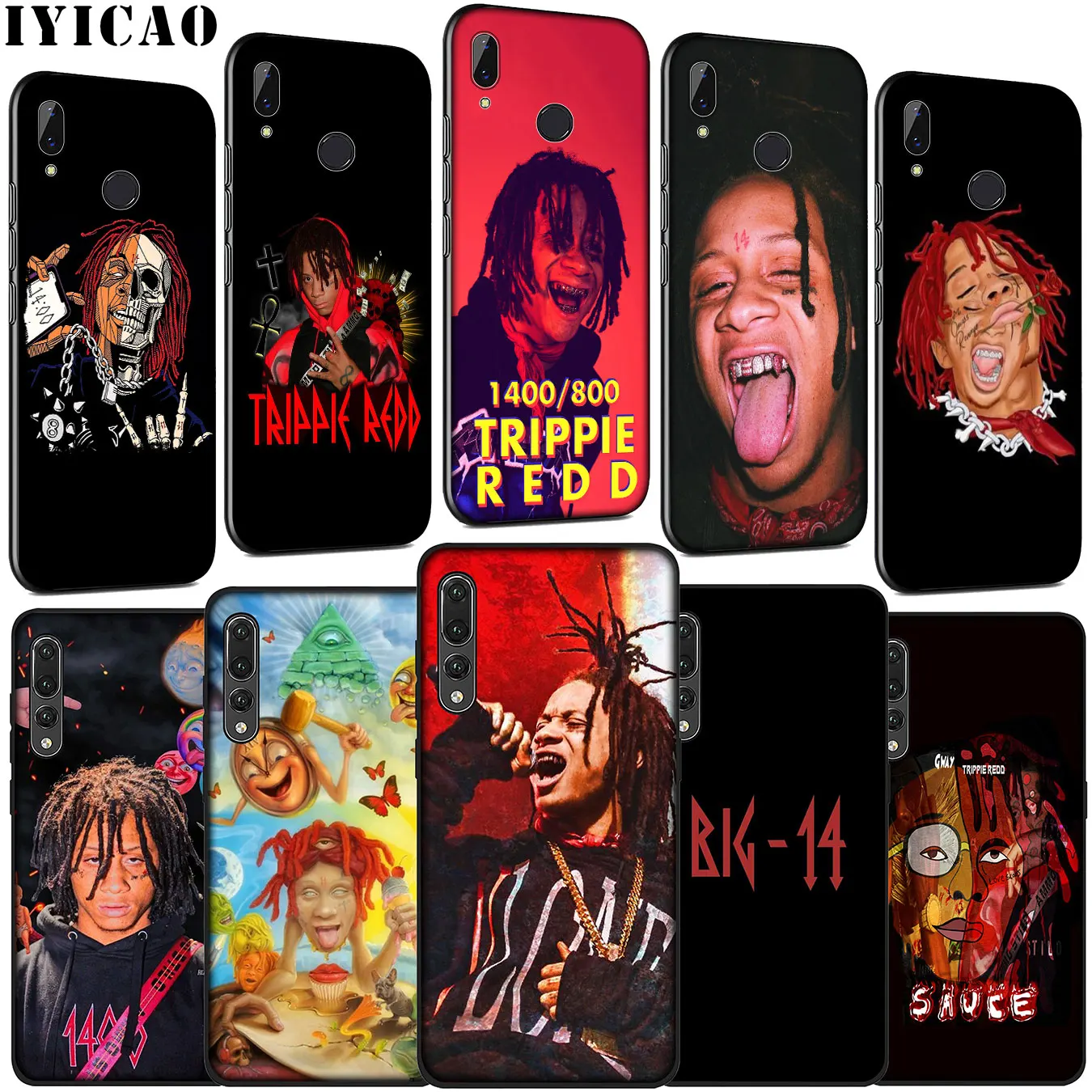 Trippie Redd singer Rap Мягкий силиконовый чехол для Huawei P30 P20 Pro P10 P9 Lite Mini 2017 2016 P Smart Z Plus 2019 |
