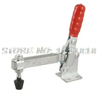

101E Red Handle U Bar Flange Base Vertical Toggle Clamp 180Kg 397 Lbs