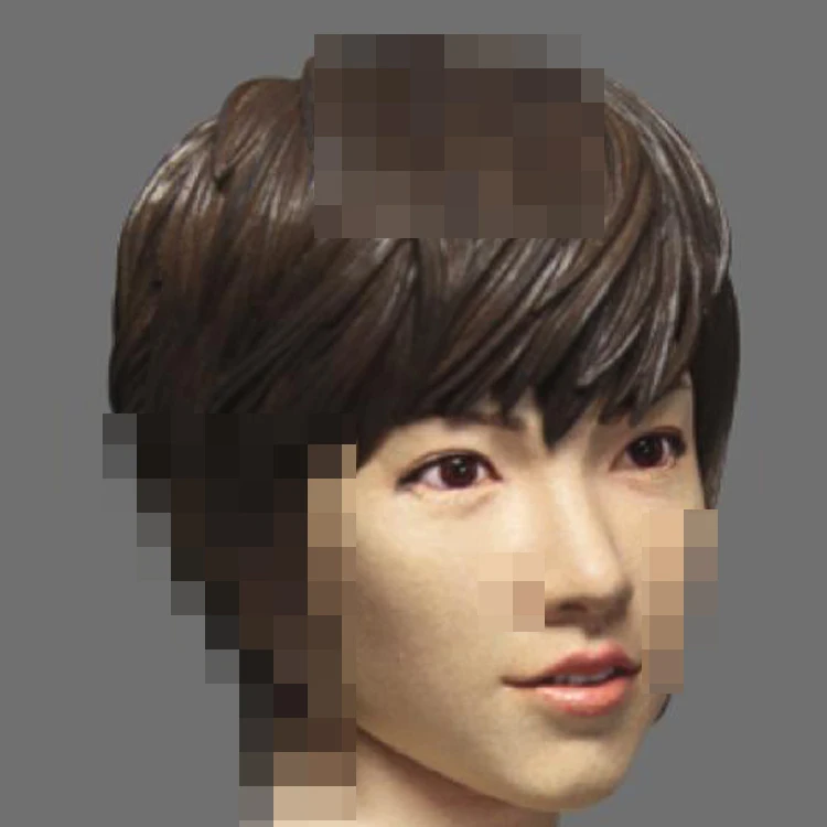 1/6 Scale Unpainted Resin Figure Asian Female GK figure|Model Building ...