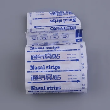

50pcs Great Breathing Nasal Strips Right Way to Stop Snoring Anti Snoring Strips Easier Breathe Sleeping Human Health Care