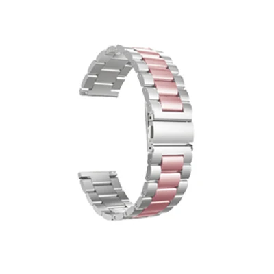 Elegant Stainless Steel Smartwatch Band - Premium Metal Strap